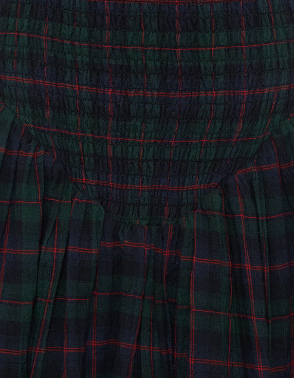 Barclay Mini Dress | Mulberry Tartan - XS