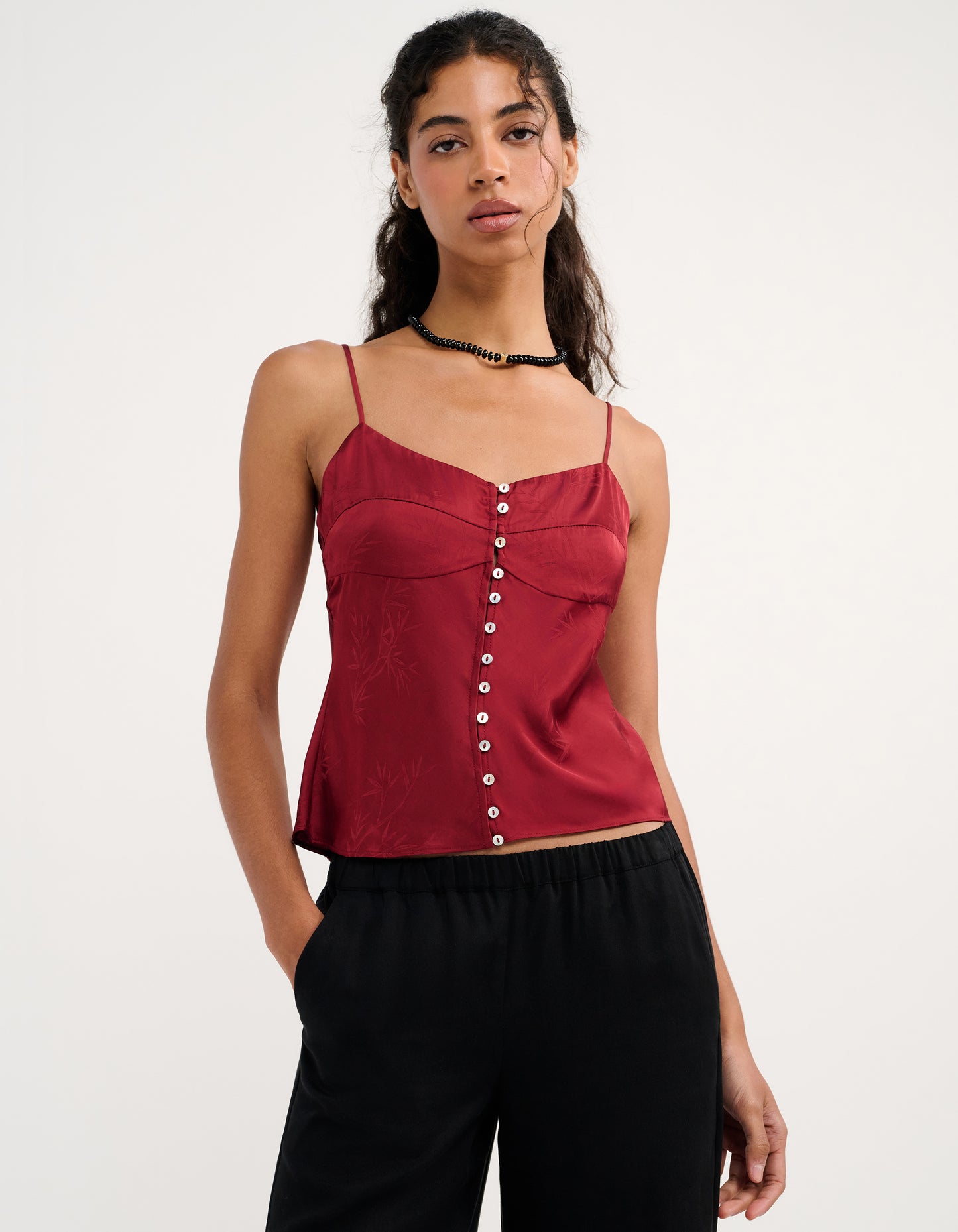 Baton Rouge Tank | Cherrywood Bamboo