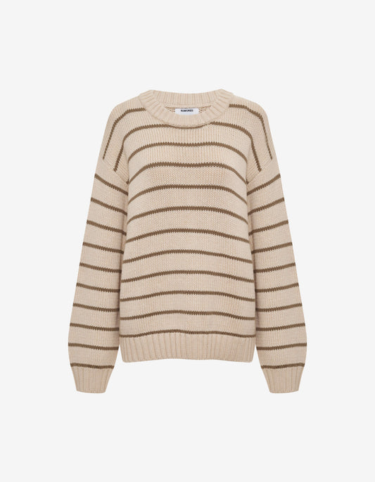 Bayside Sweater | Sandbar Stripe