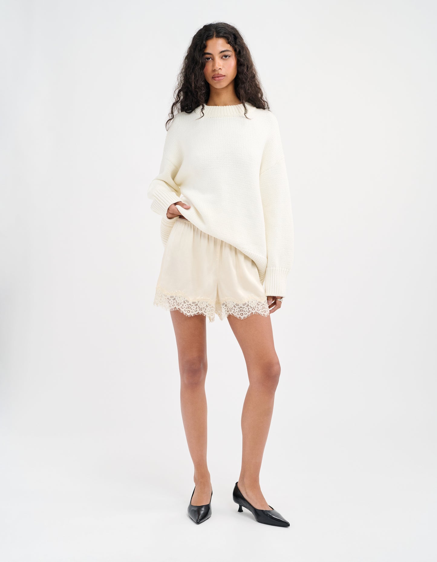 Bloom Short | Ivory