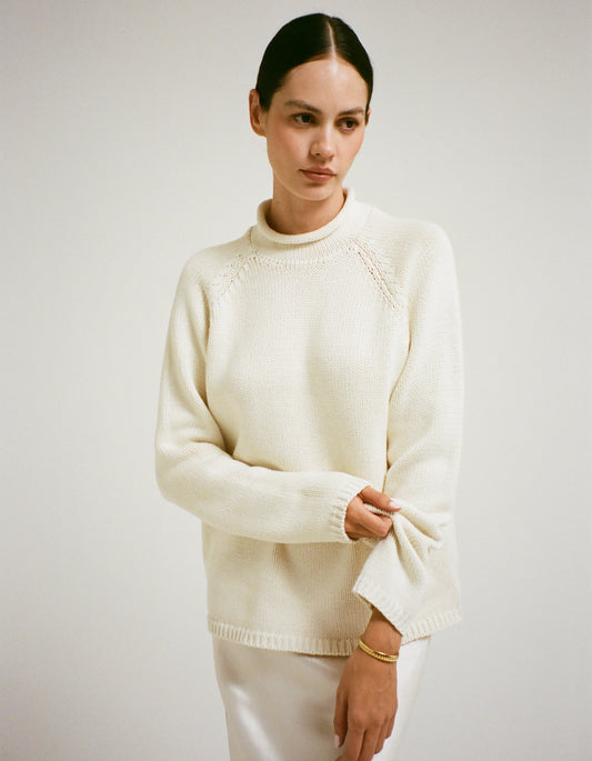 Boardwalk Sweater - Cream