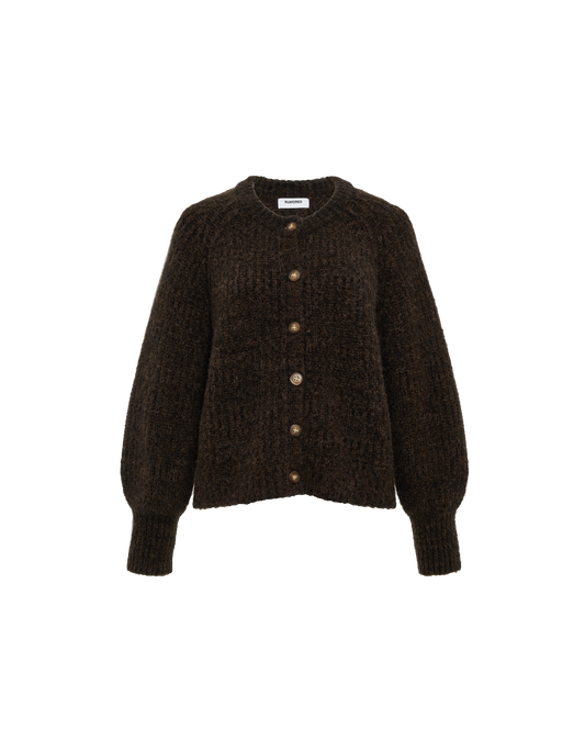 Cabin Cardigan | Espresso Heather