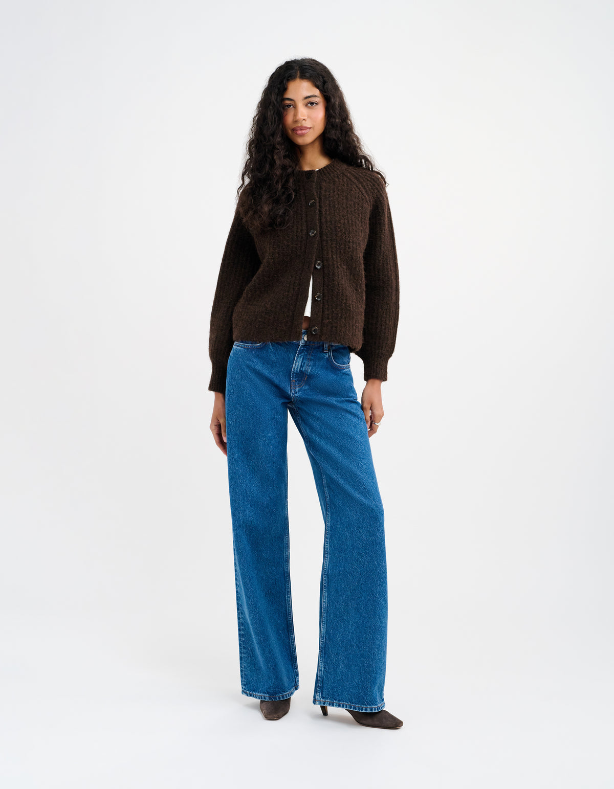 Cabin Cardigan | Espresso Heather