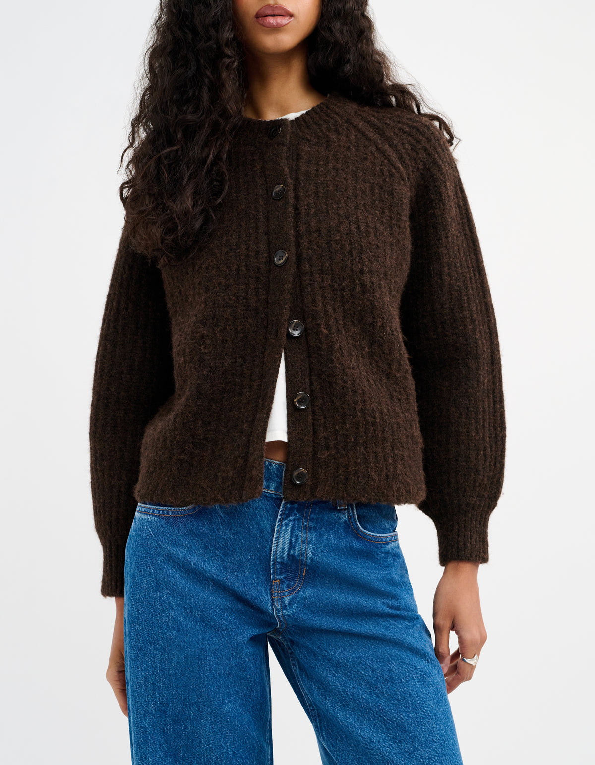 Cabin Cardigan | Espresso Heather