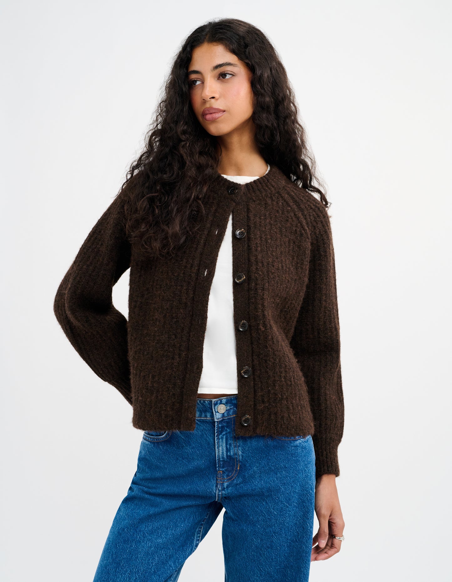 Cabin Cardigan | Espresso Heather