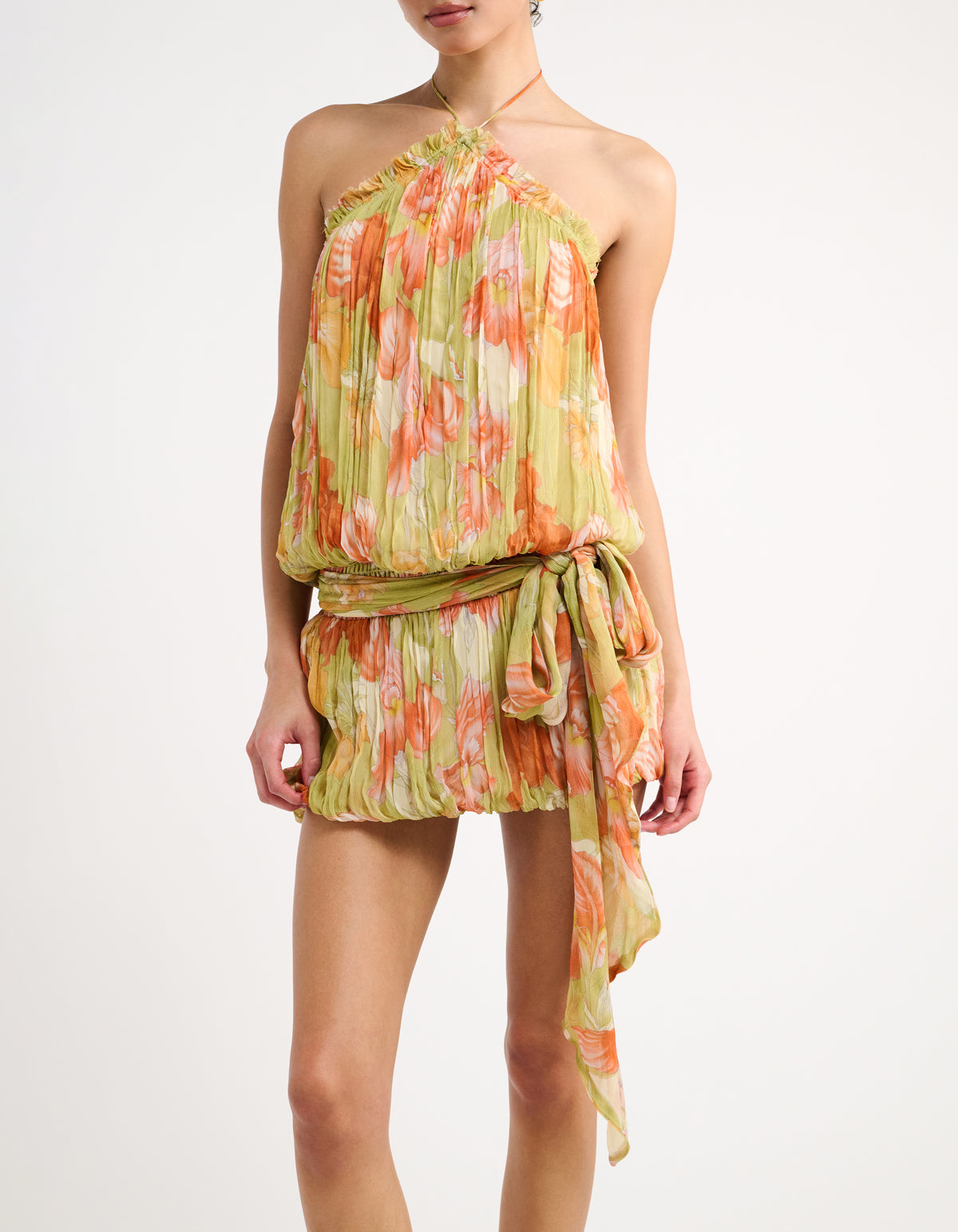 Caliente Mini Dress | Botanical Sunrise