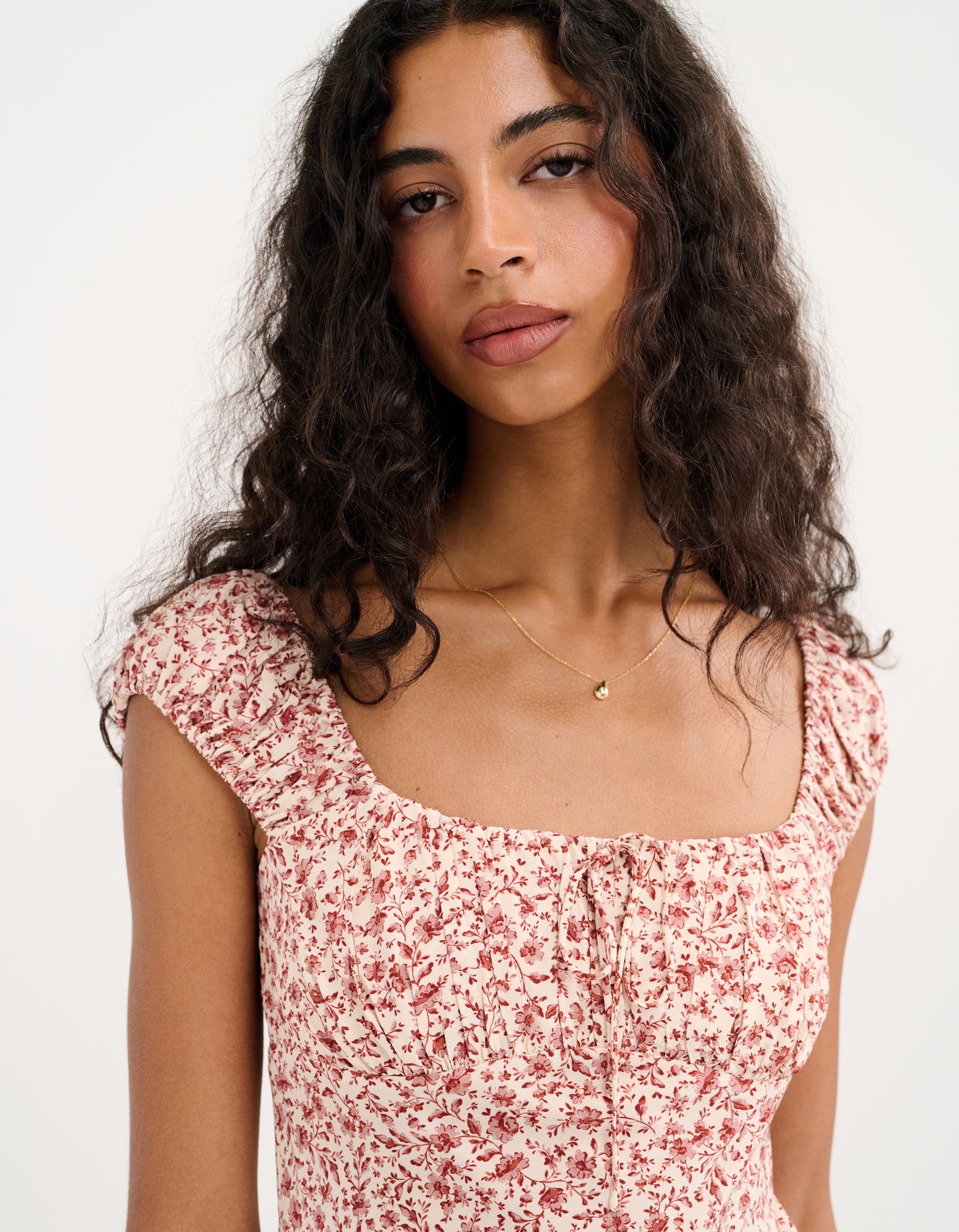 Callaway Midi Dress | Tea Rose Toile
