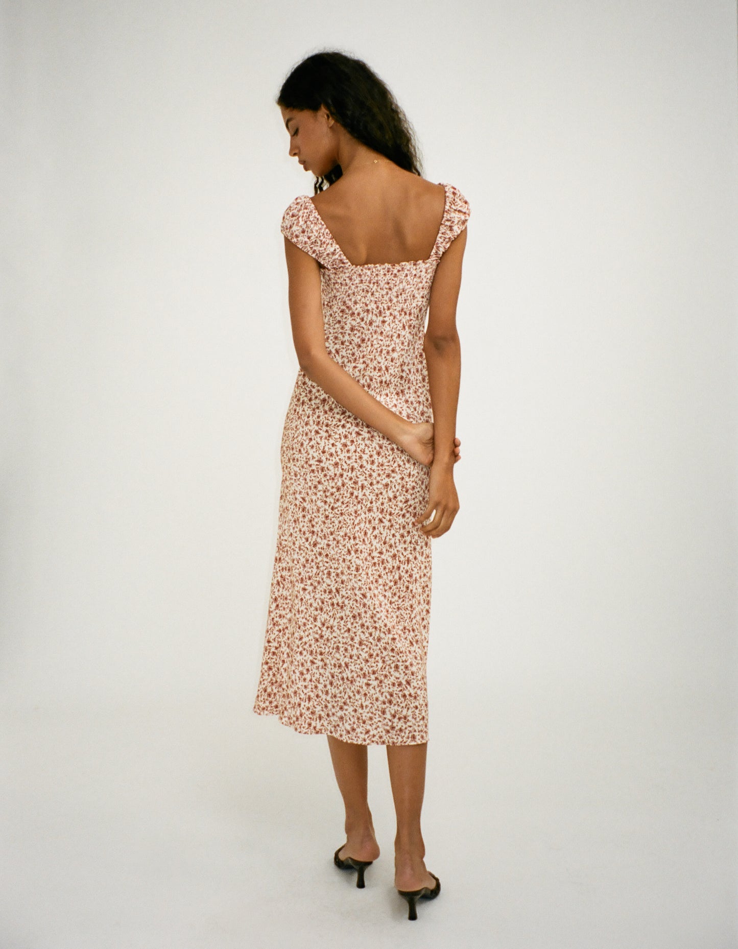 Callaway Midi Dress | Tea Rose Toile