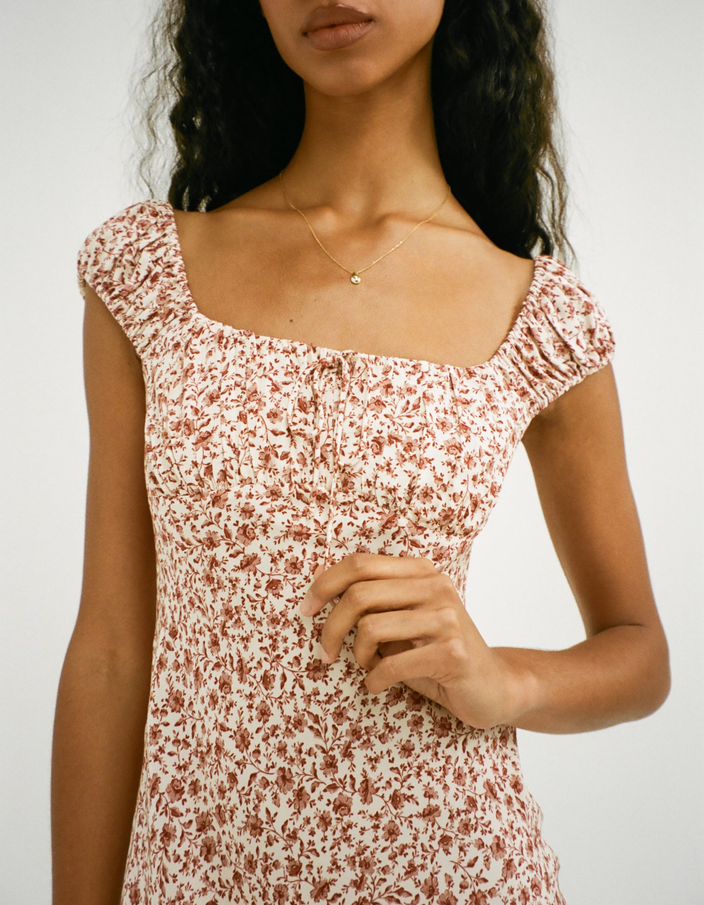 Callaway Midi Dress | Tea Rose Toile