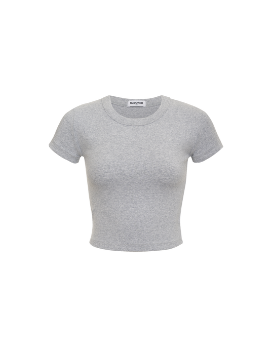 Campus Tee | Heather Gray