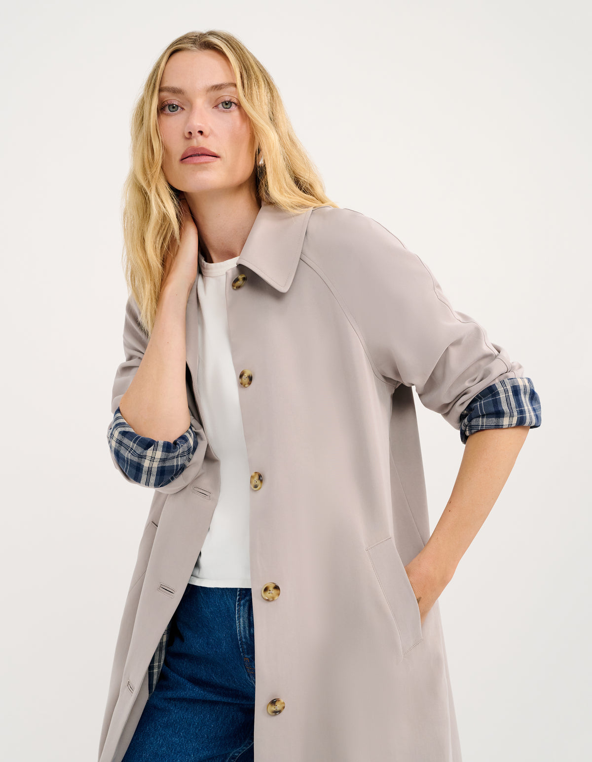 Car Coat | Oyster
