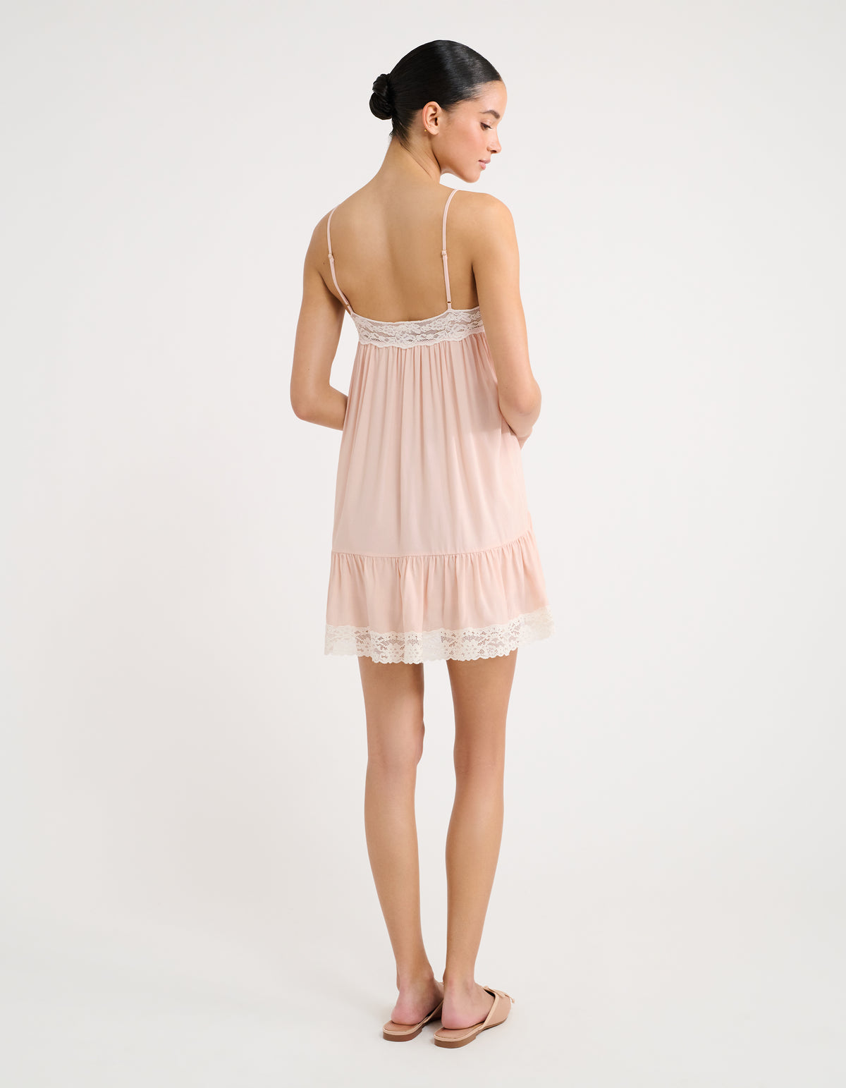 Carriage Mini Dress in Powder Room