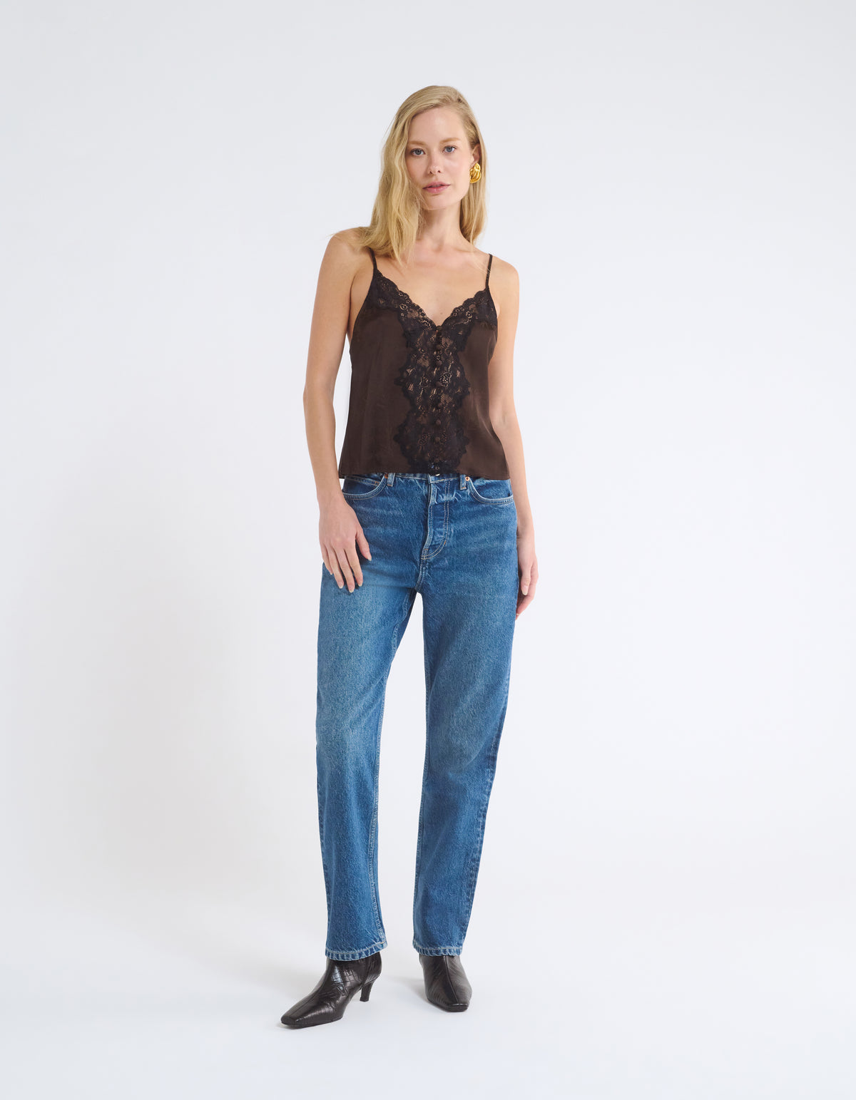 Chantilly Tank | Espresso Bamboo