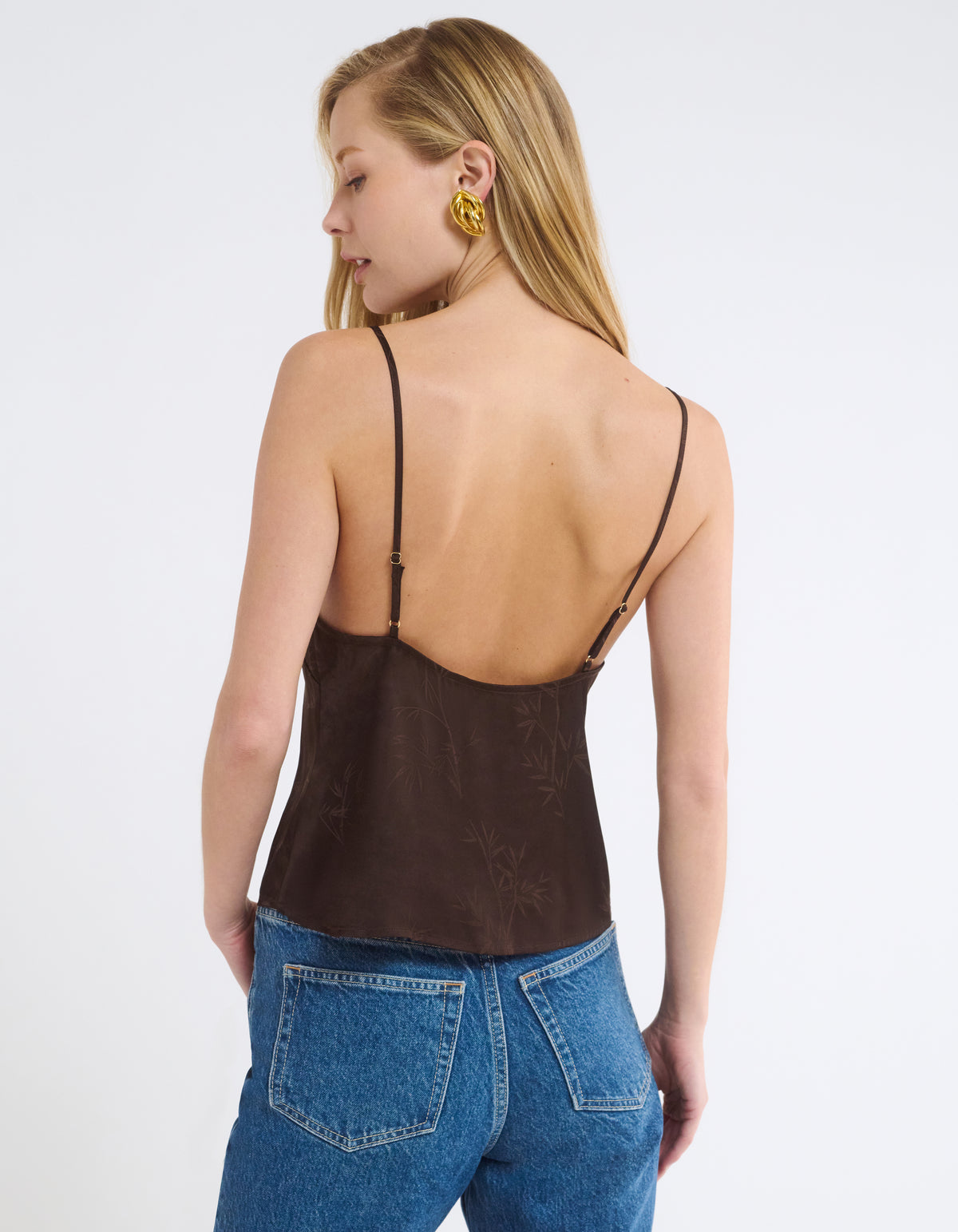 Chantilly Tank | Espresso Bamboo