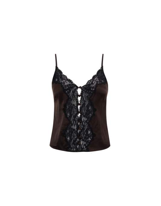Chantilly Tank | Espresso Bamboo