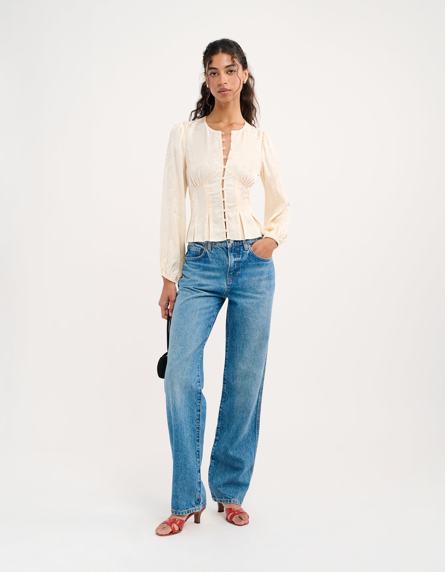 Clover Blouse | Ivory