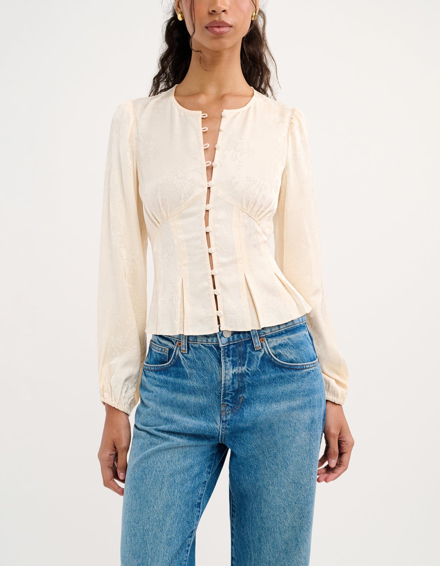 Clover Blouse | Ivory