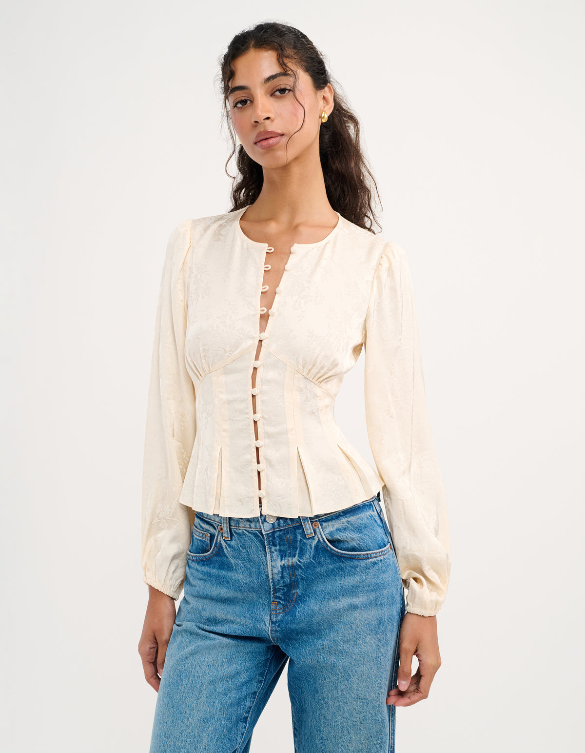 Clover Blouse | Ivory