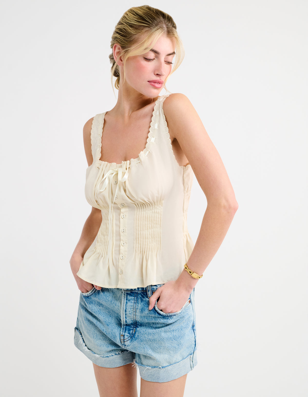 Cottage Tank | White