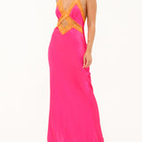 Crossroads Maxi Dress | Fuchsia - Maxi Dress