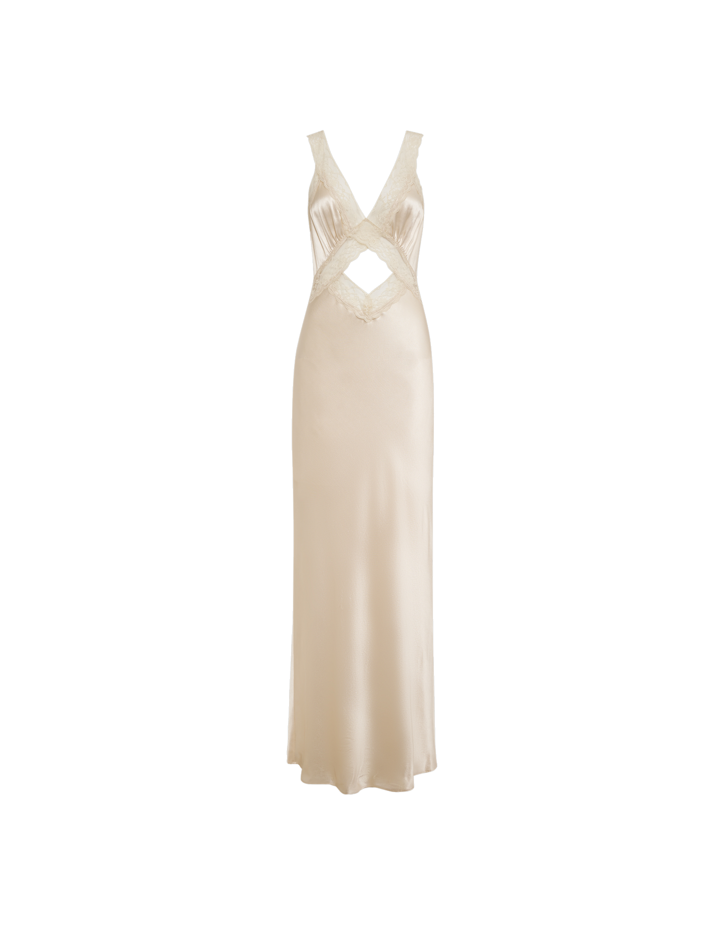 Crossroads Maxi Dress in Ivory