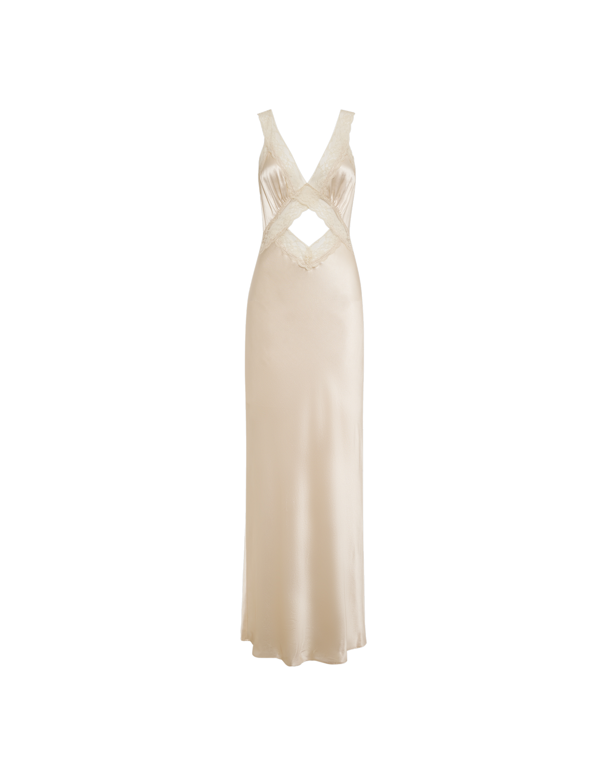 Crossroads Maxi Dress in Ivory