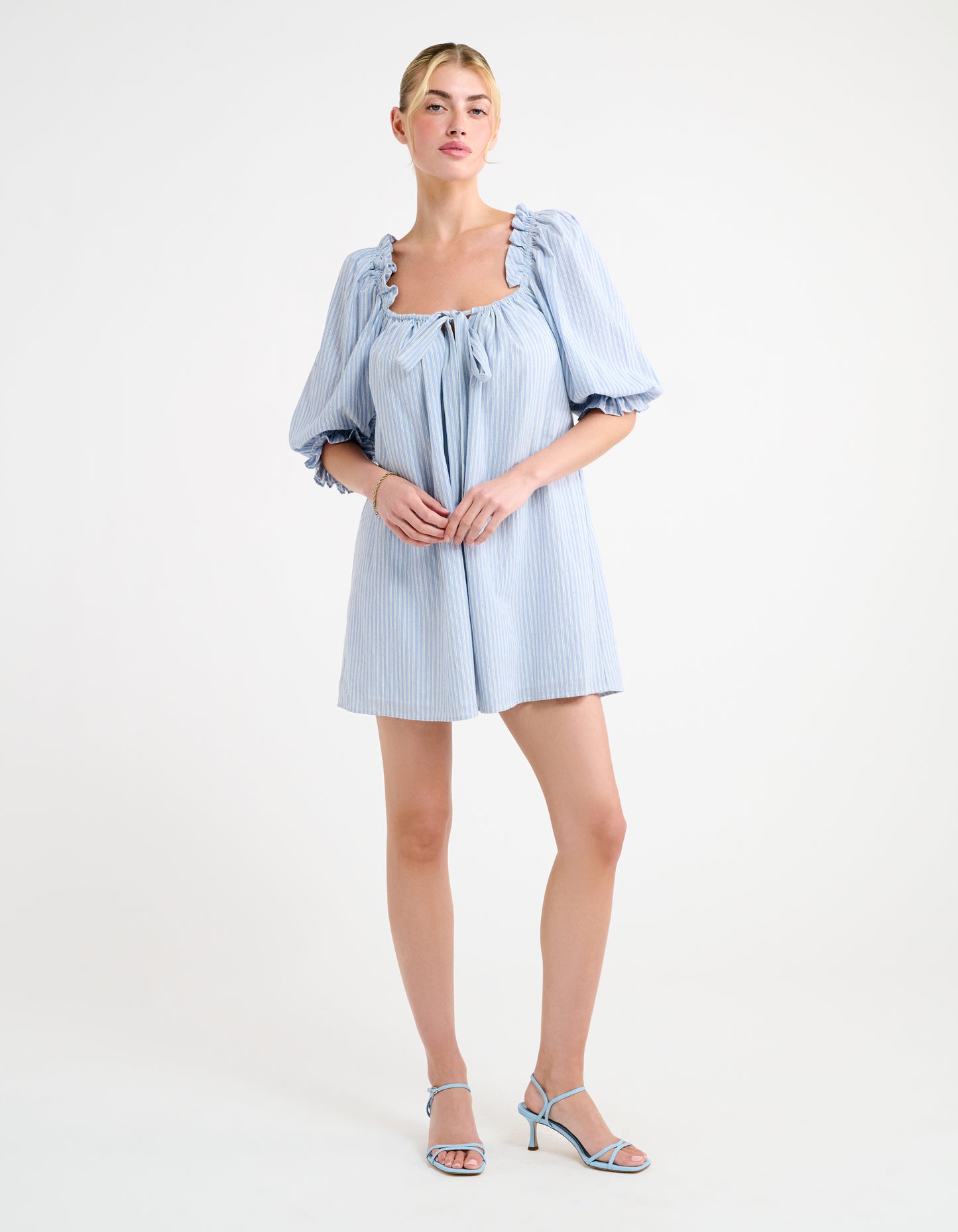 Darling Mini Dress | Laguna Stripe