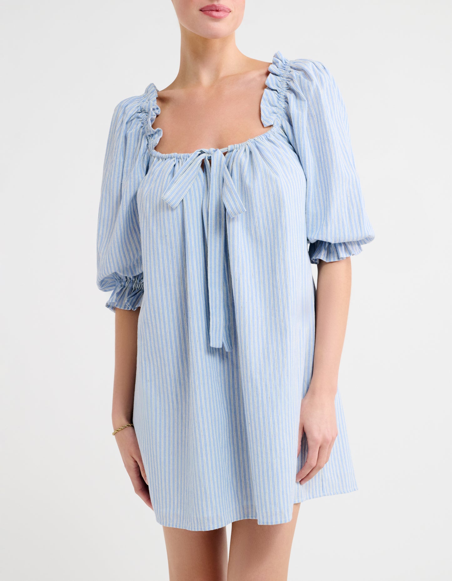 Darling Mini Dress | Laguna Stripe