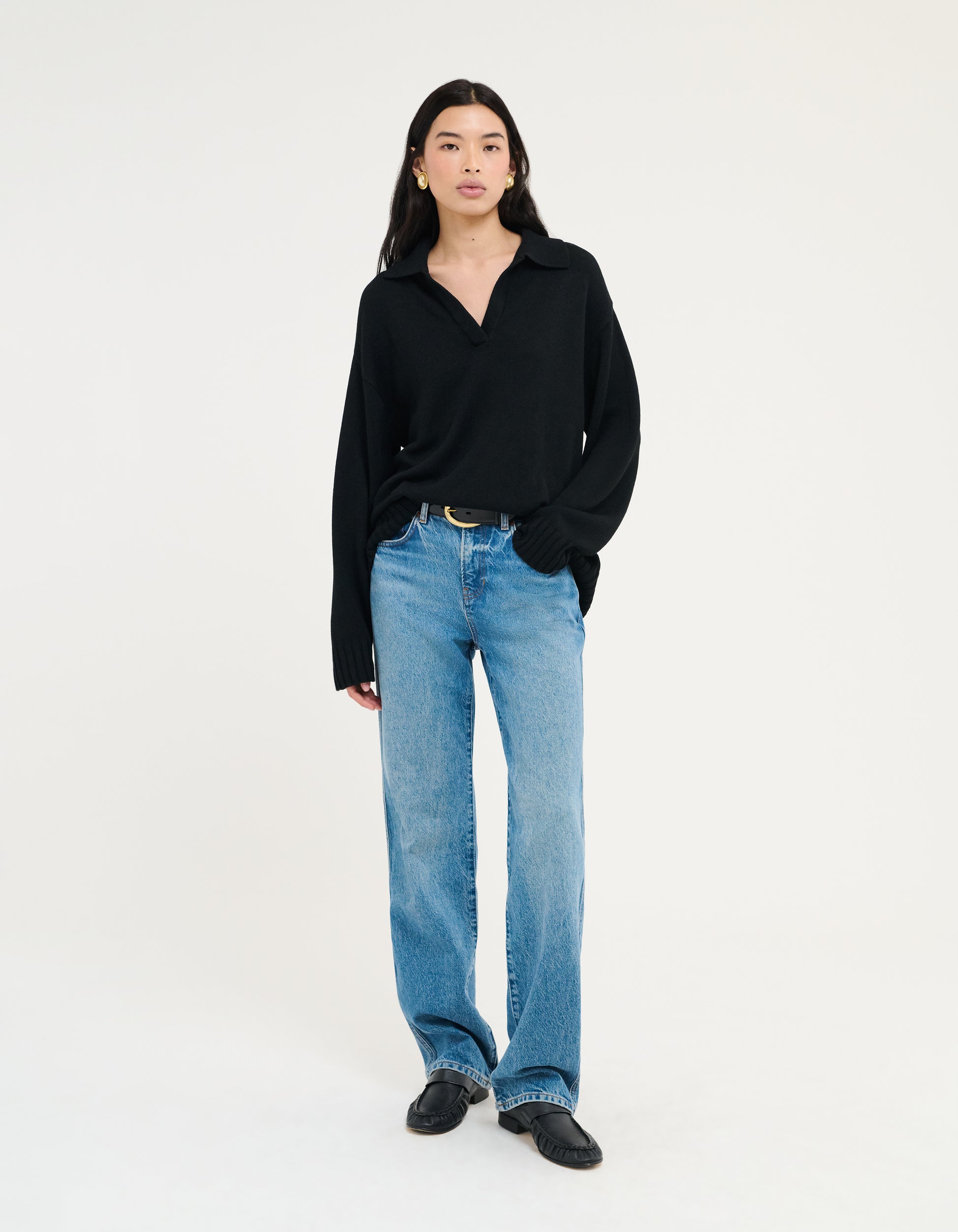 Women's Delancey Sweater in Black
