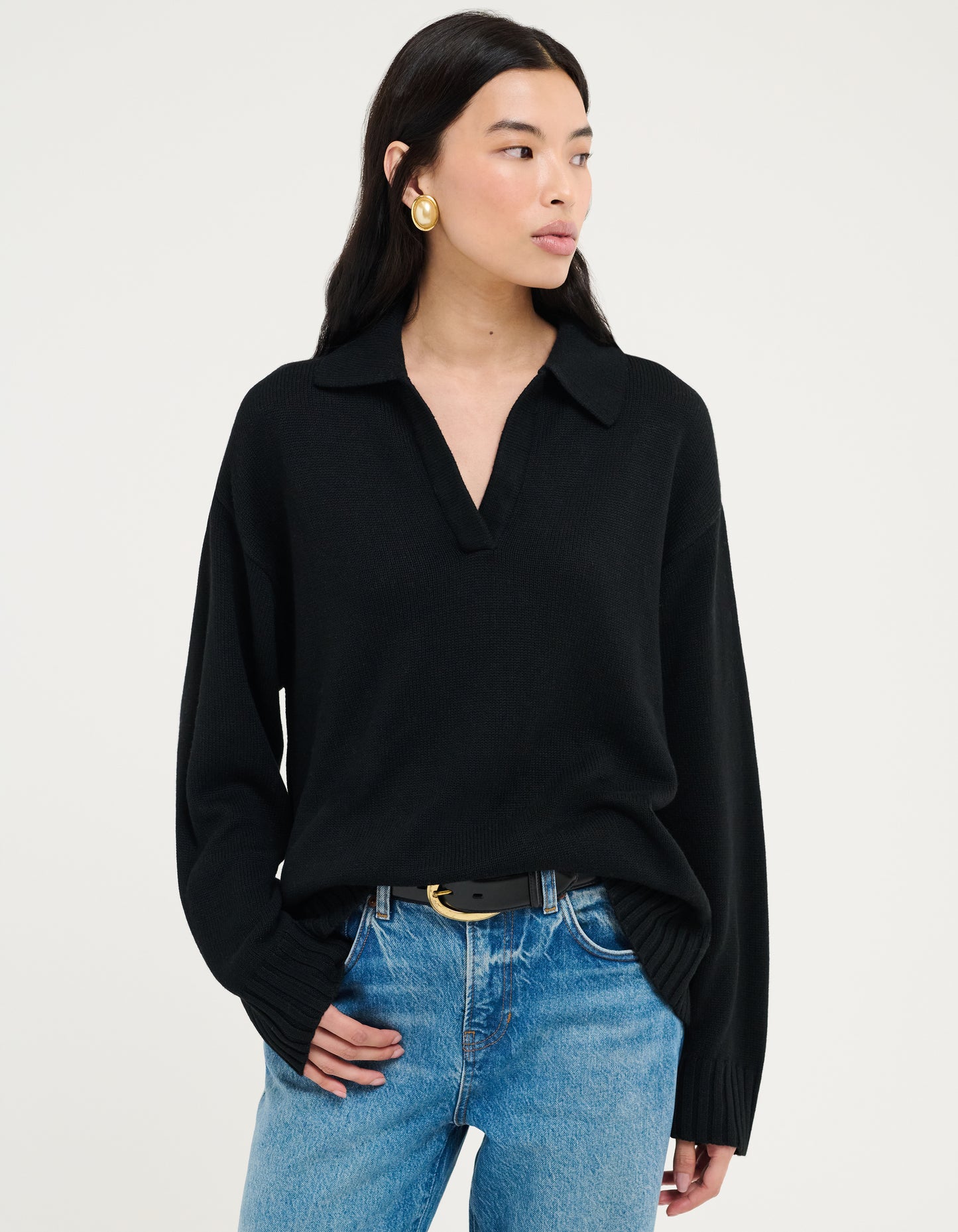 Women's Delancey Sweater in Black