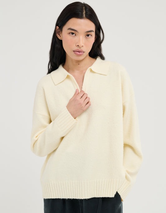 Women's Delancey Sweater in Ivory
