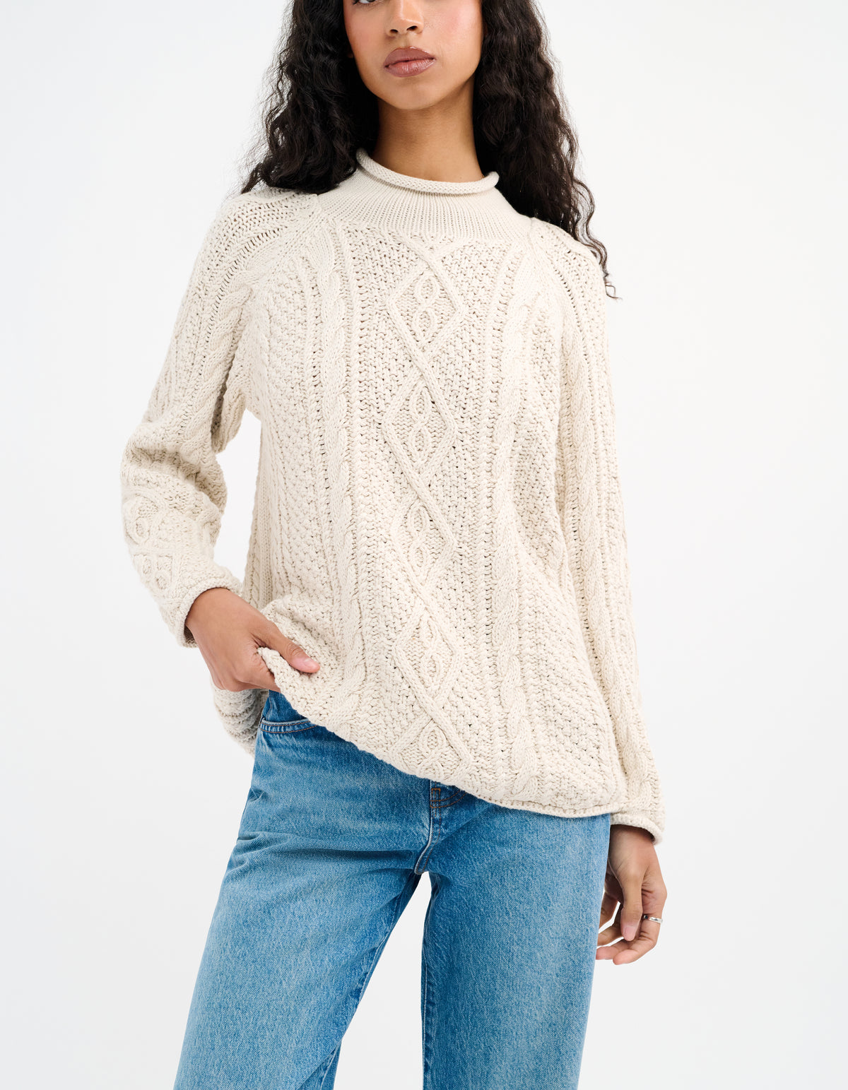 Dockside Sweater | Cream