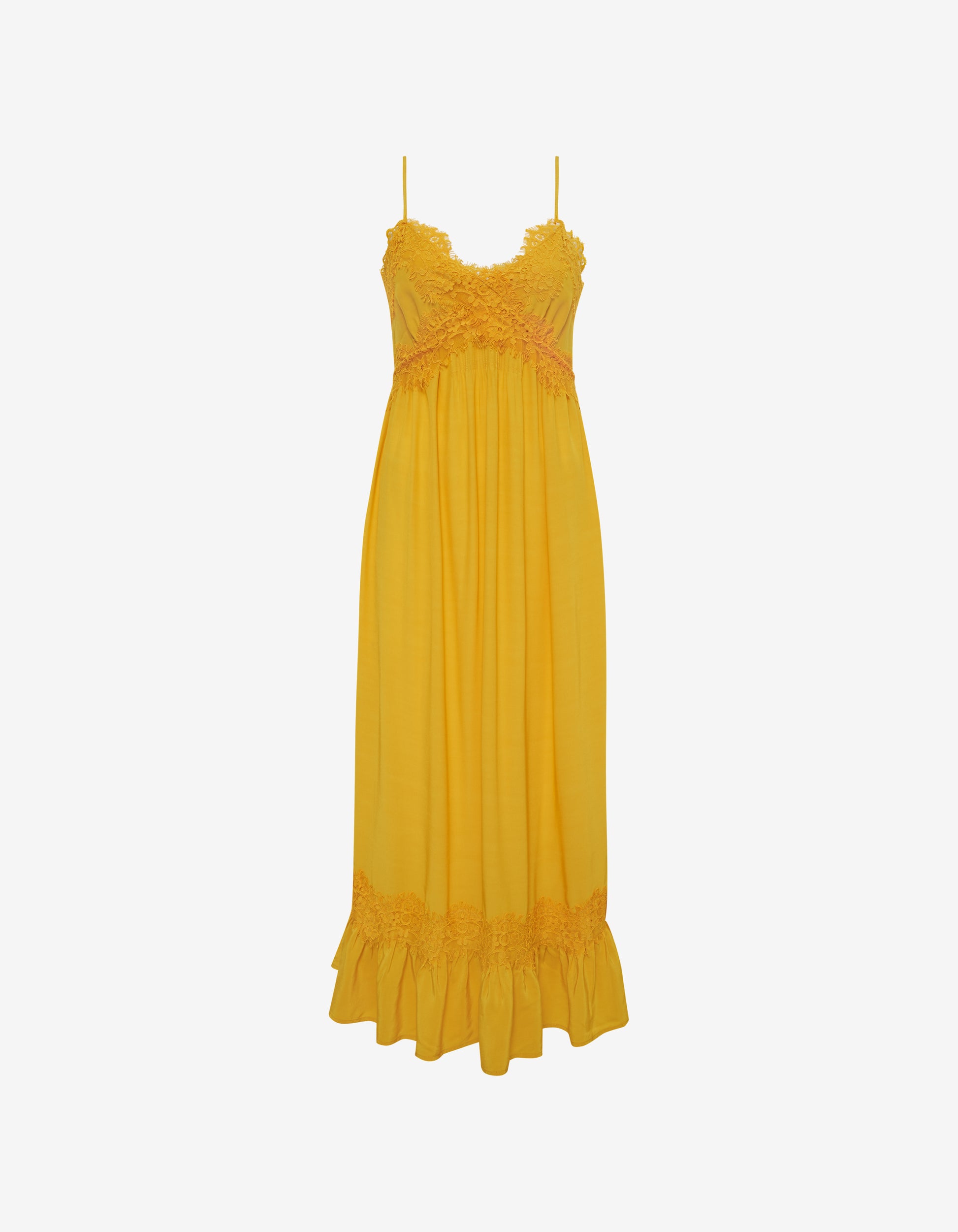 Driftlace Midi Dress | Marigold