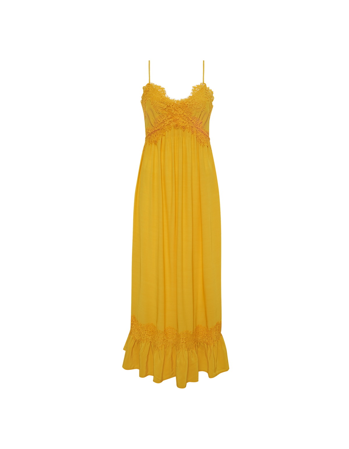 Driftlace Midi Dress | Marigold