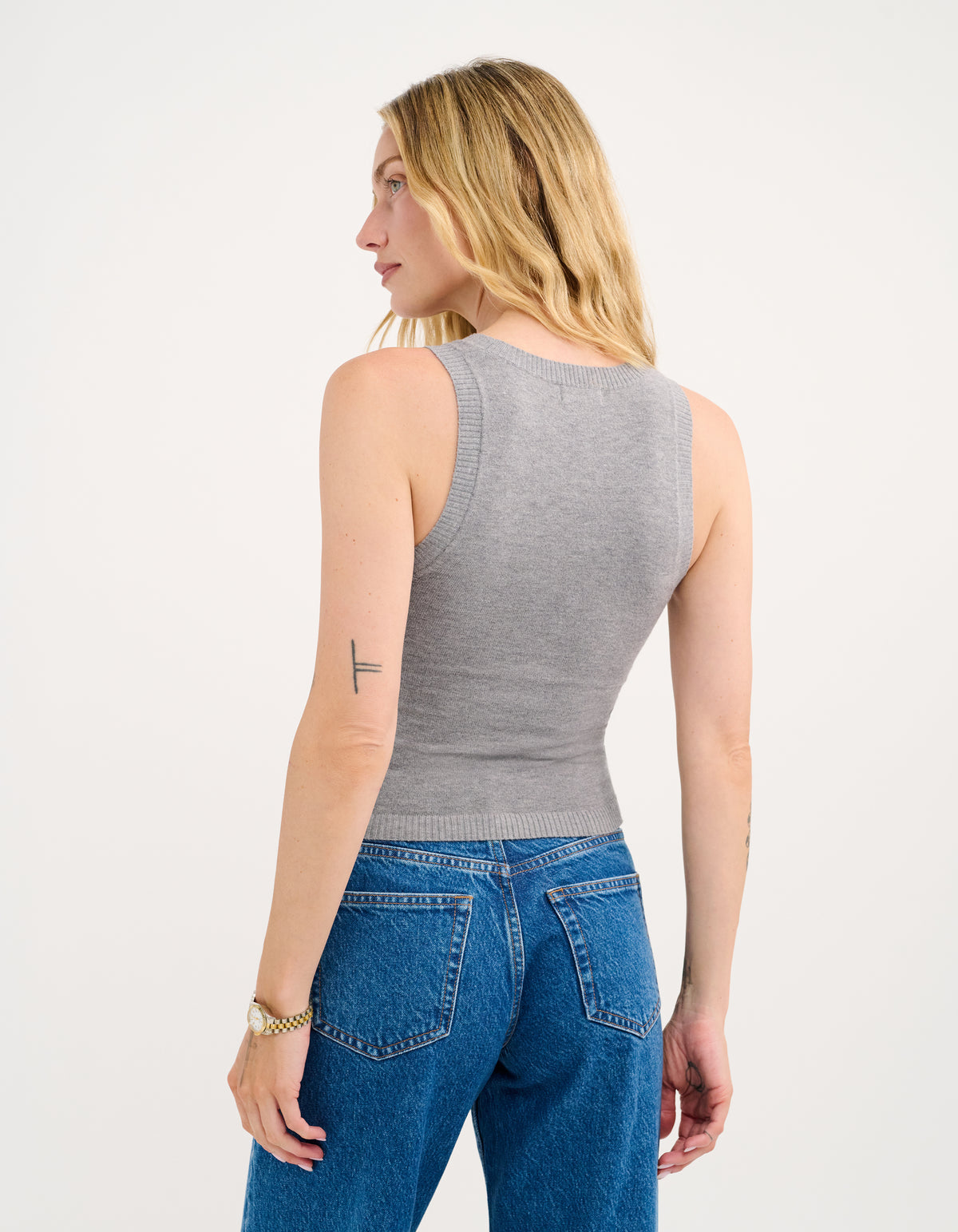 Dune Tank | Heather Grey