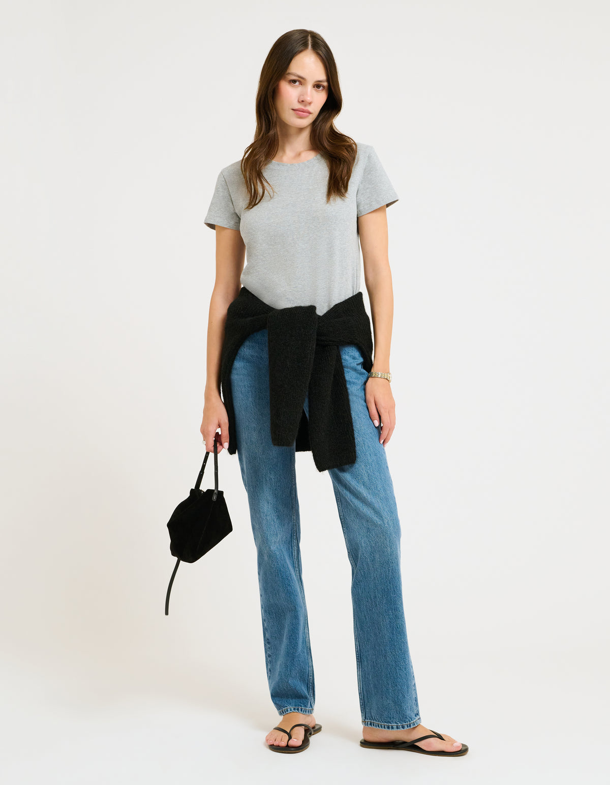 Essential Tee | Heather Gray