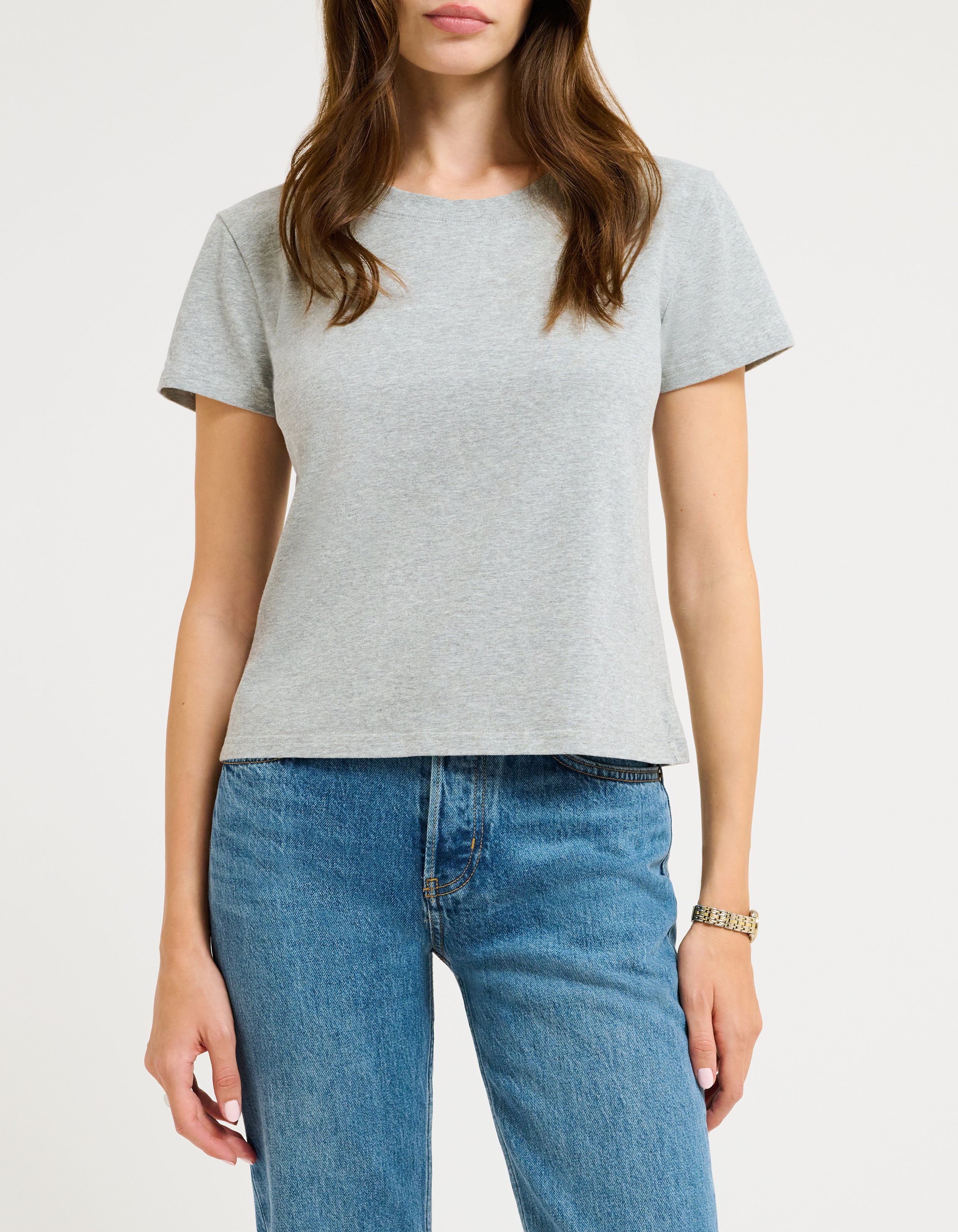 Essential Tee | Heather Gray – Rumored