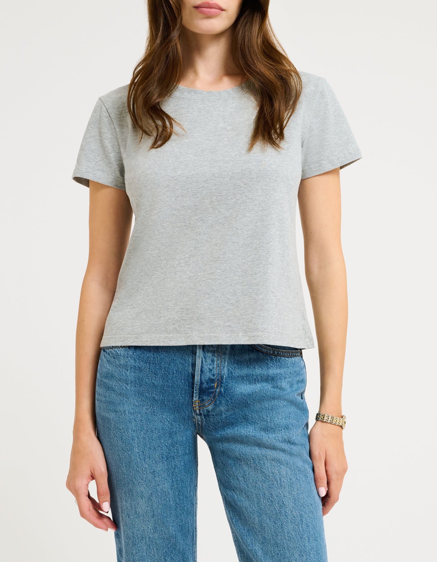 Essential Tee | Heather Gray