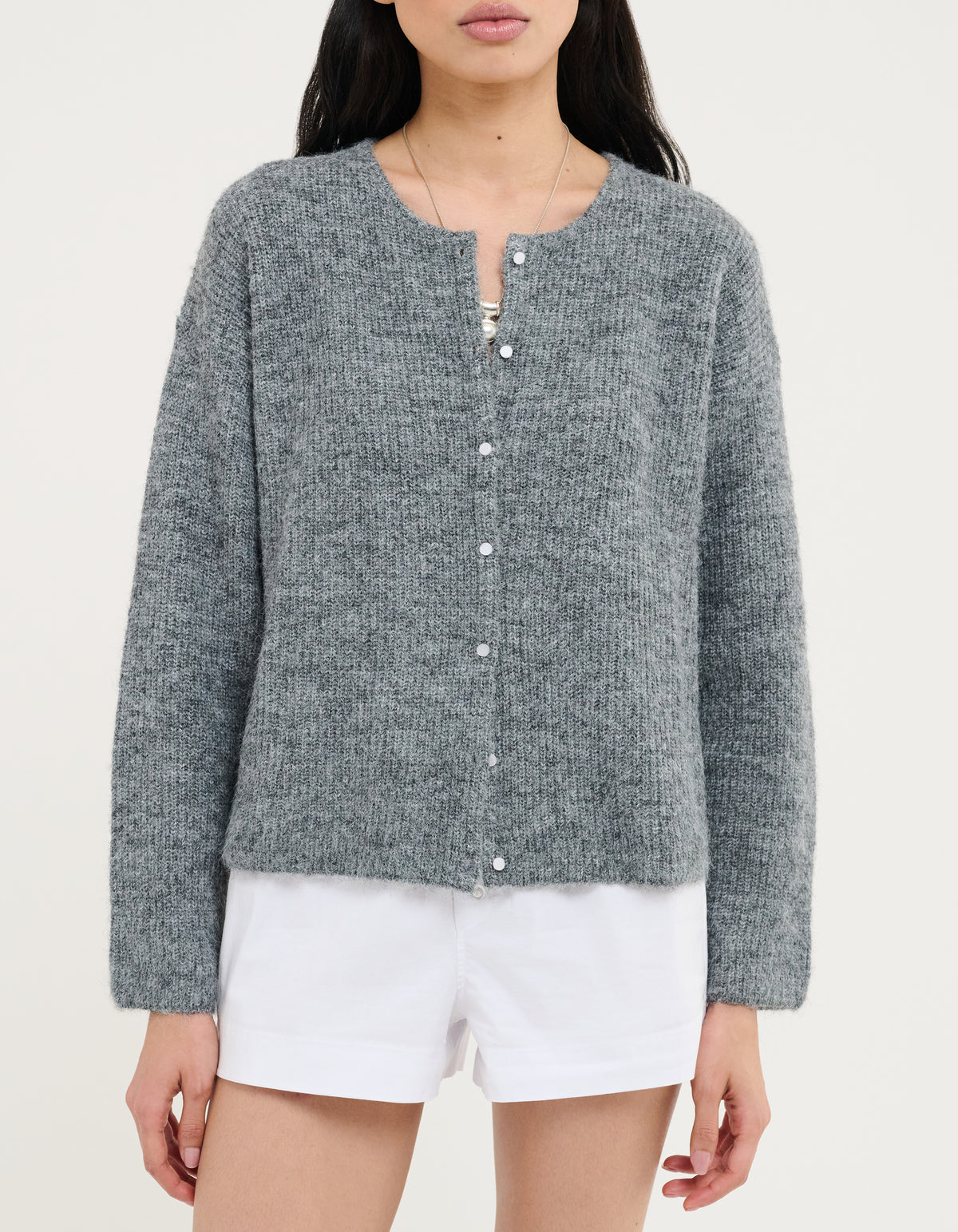 Newport Cardigan | Heather Gray
