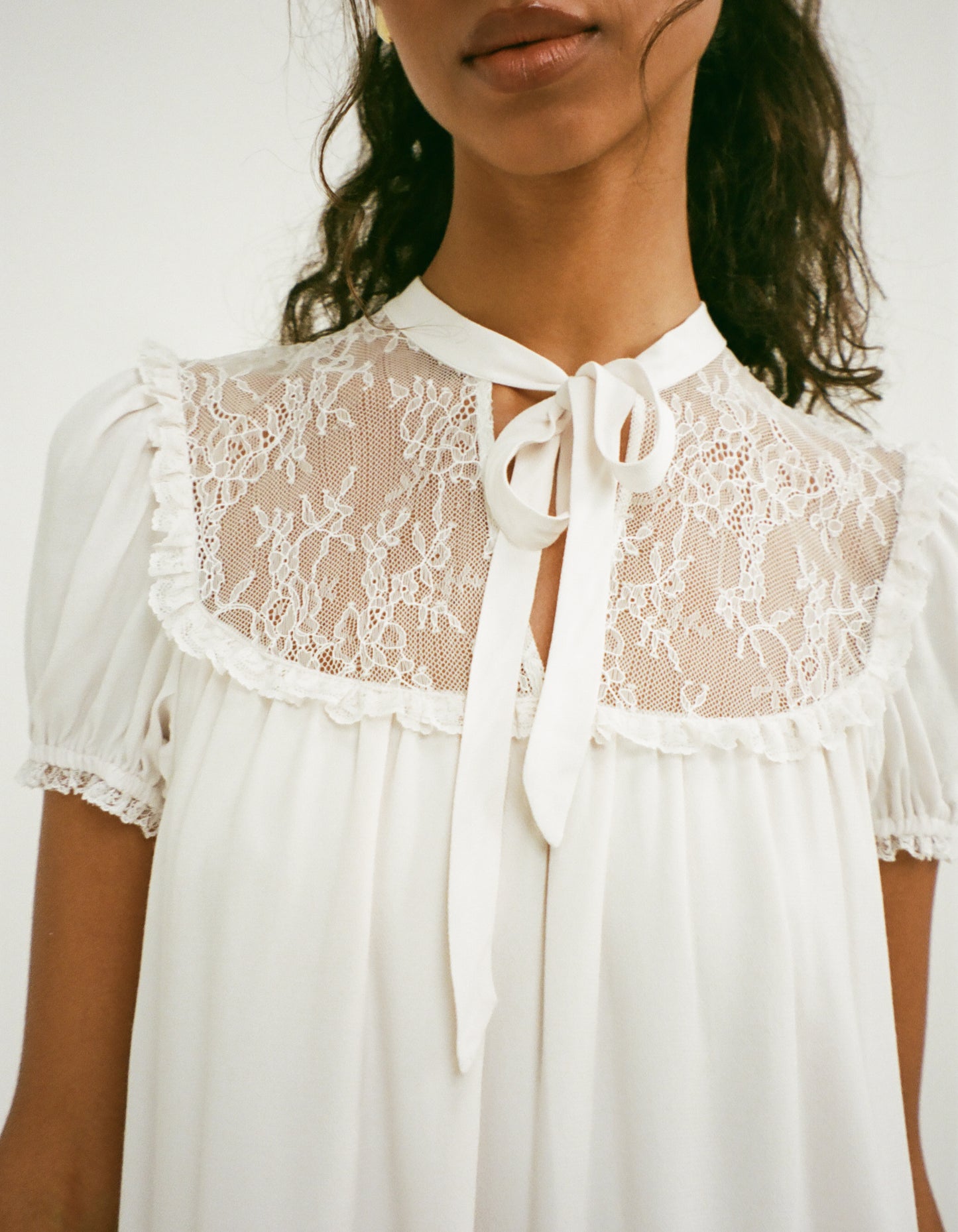 Eyre Mini Dress | Ivory