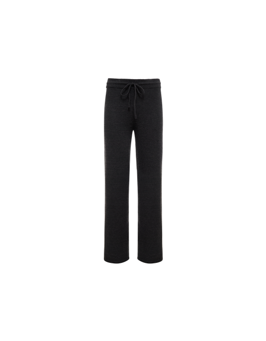 Fair Isle Pant | Washed Black
