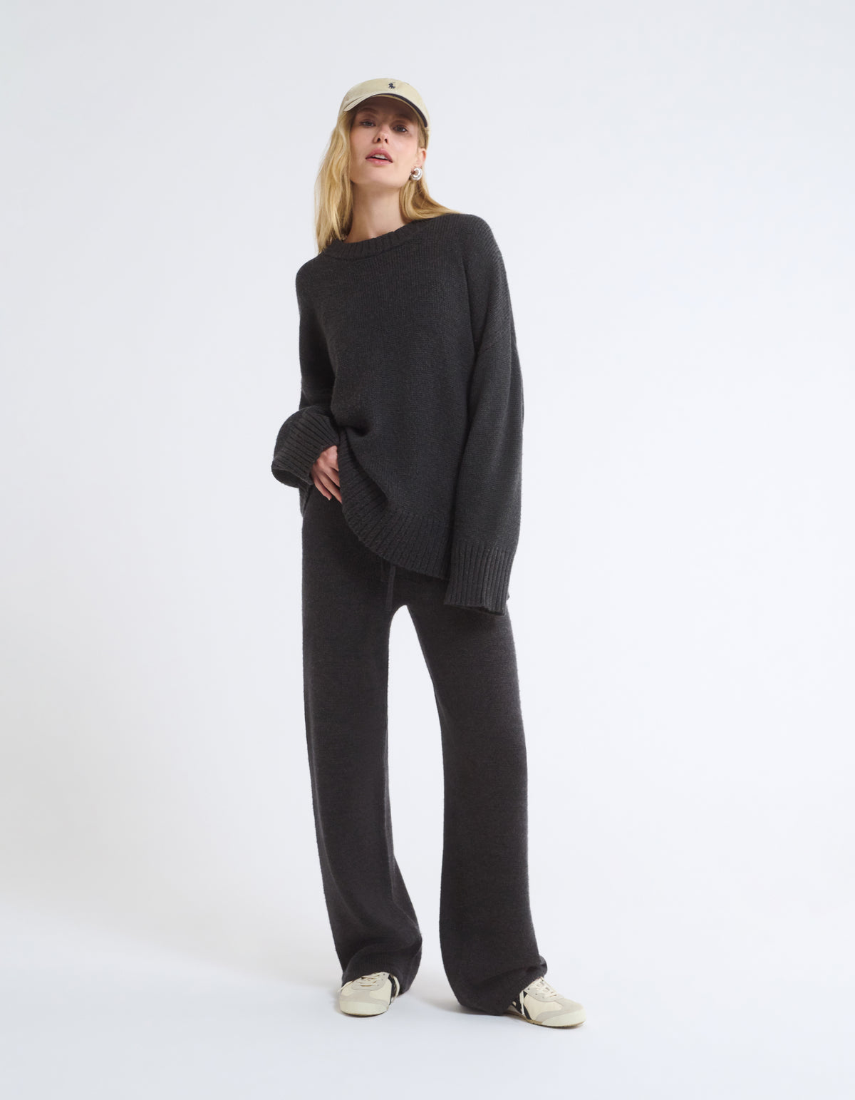 Fair Isle Pant | Washed Black