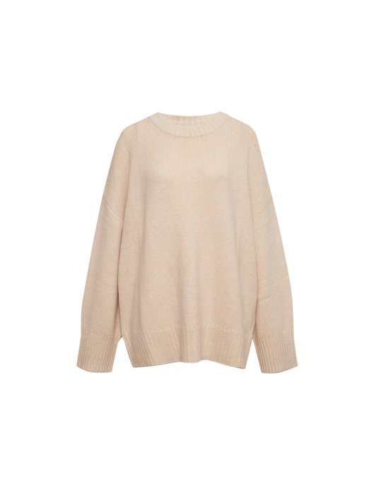 Fair Isle Sweater | Cream - Sweaters