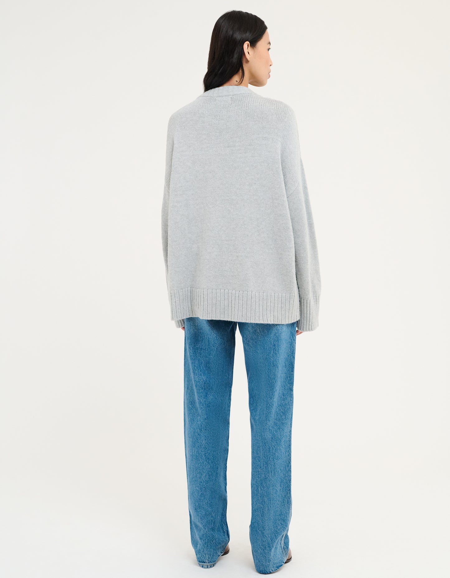 Fair Isle Sweater | Heather Gray