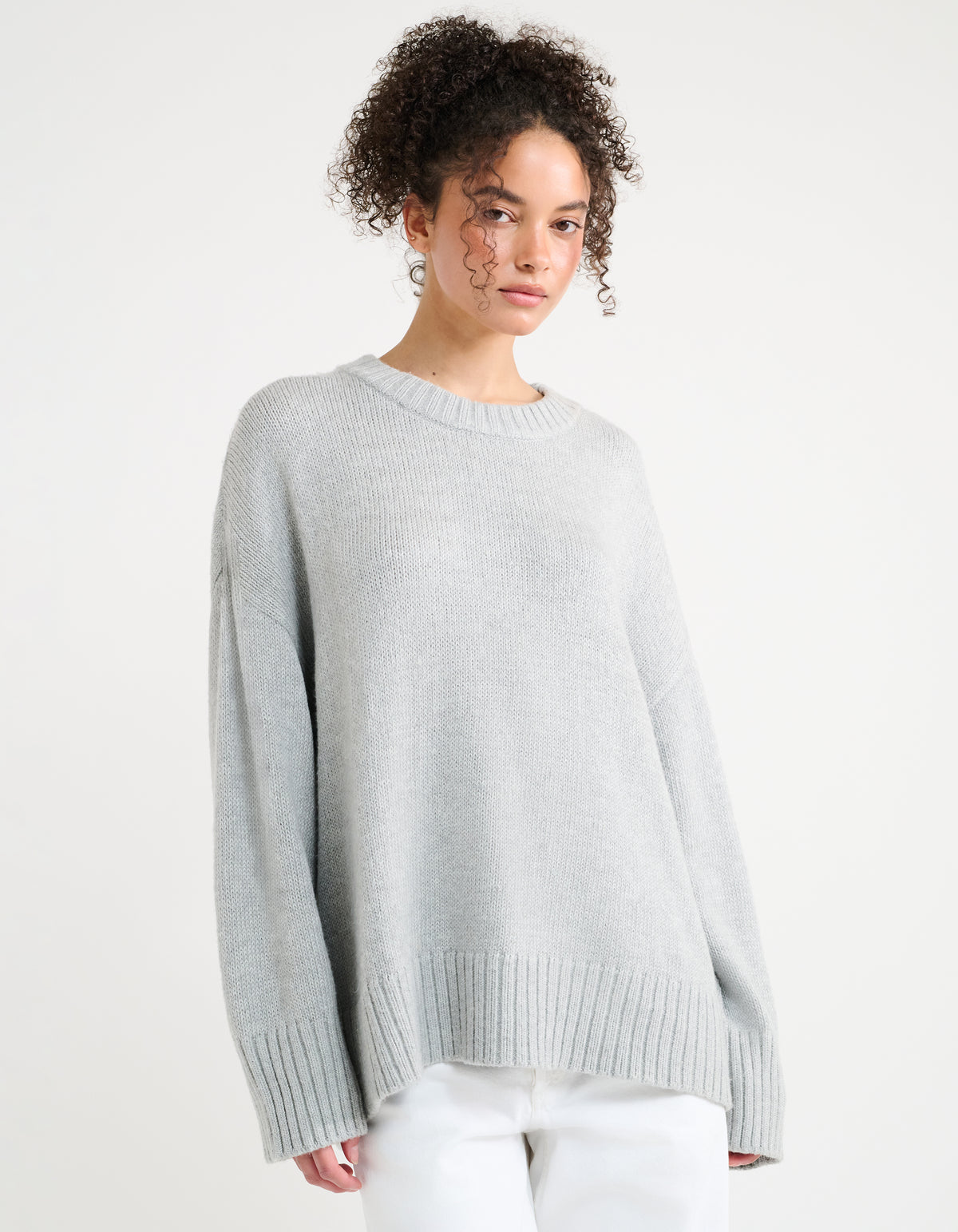 Fair Isle Sweater | Heather Gray