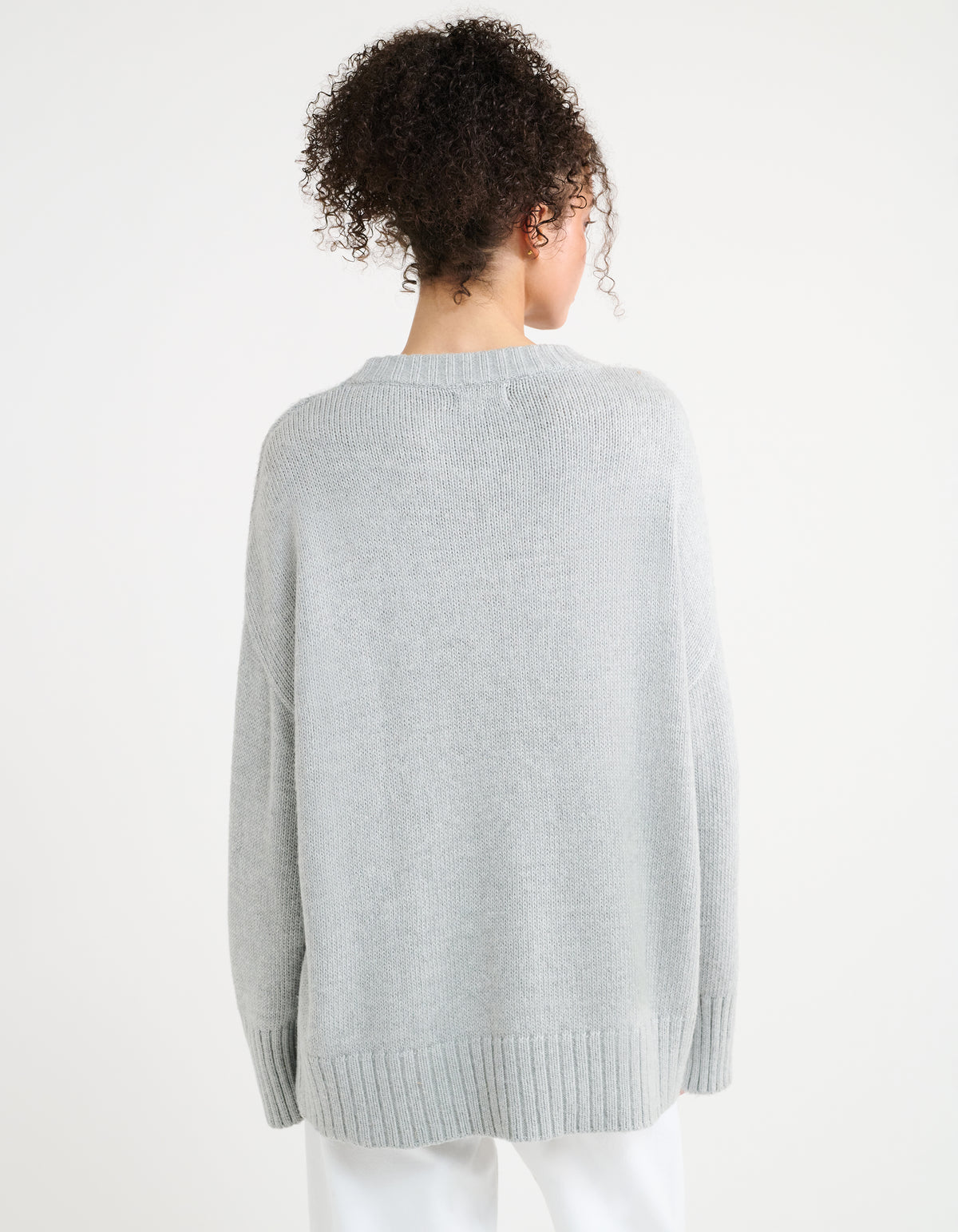Fair Isle Sweater | Heather Gray