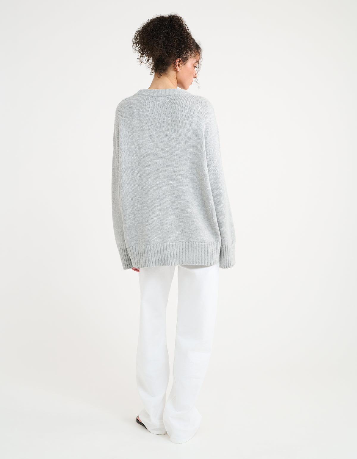 Fair Isle Sweater | Heather Gray