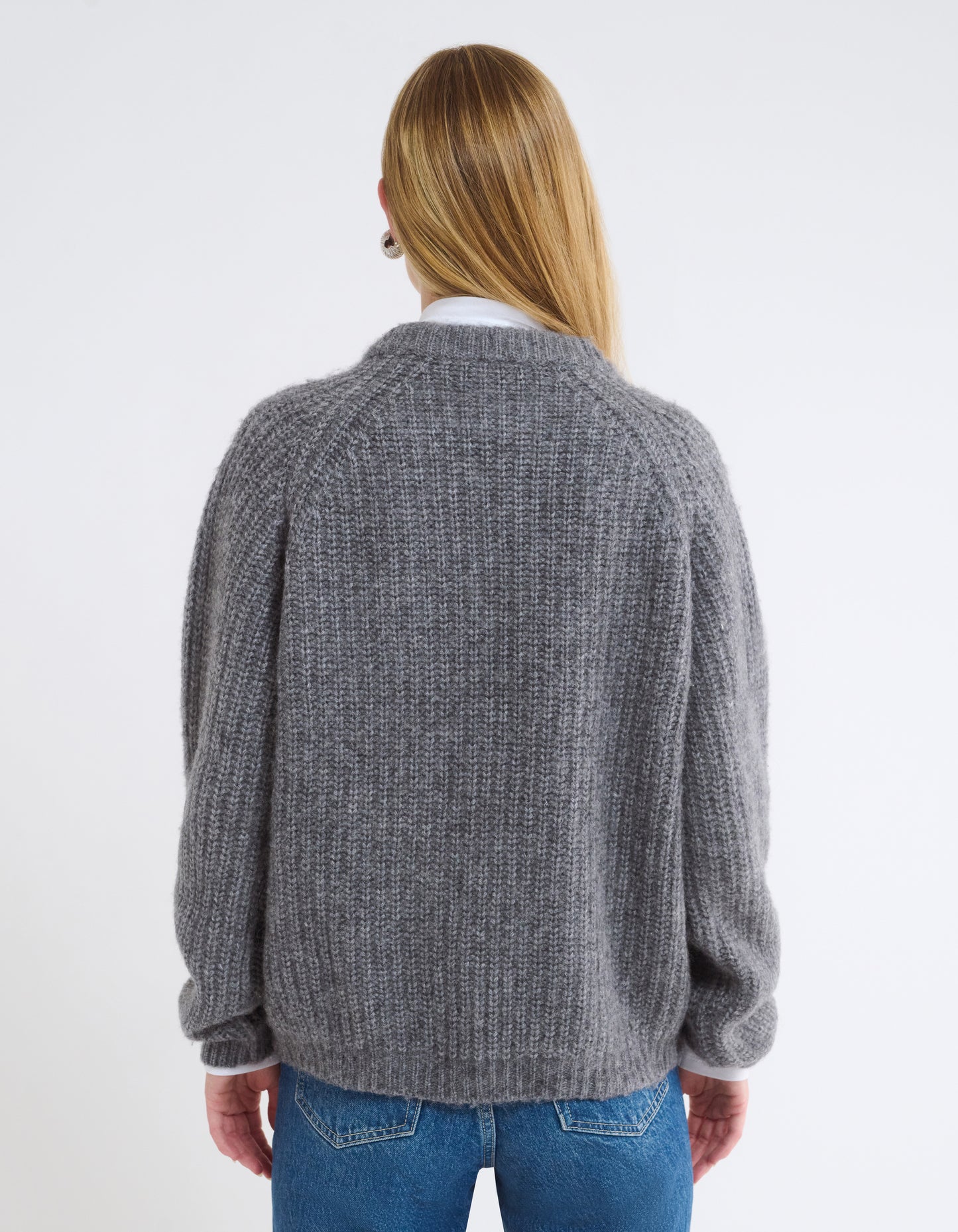 Fisherman Sweater | Heather Gray