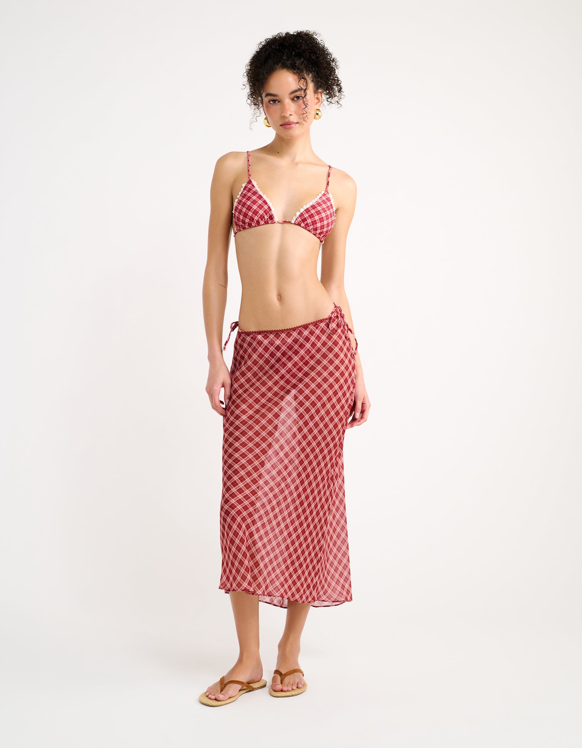 Hamptons Top | Country Check | Swim Bikini