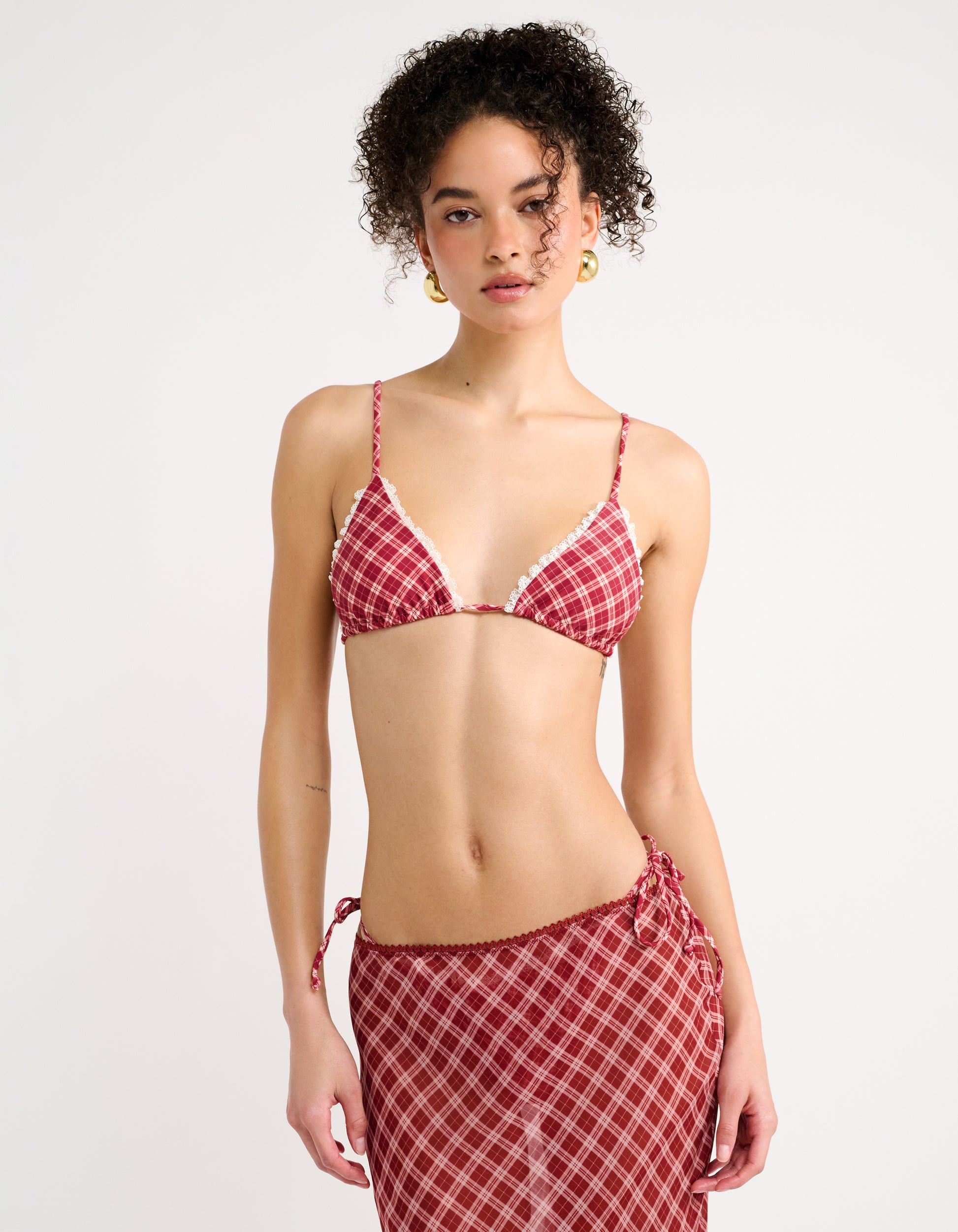 Hamptons Top | Country Check | Swim Bikini